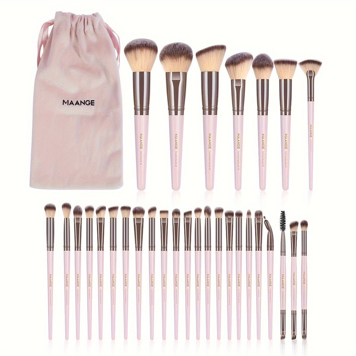 Pro Makeup Brush Set