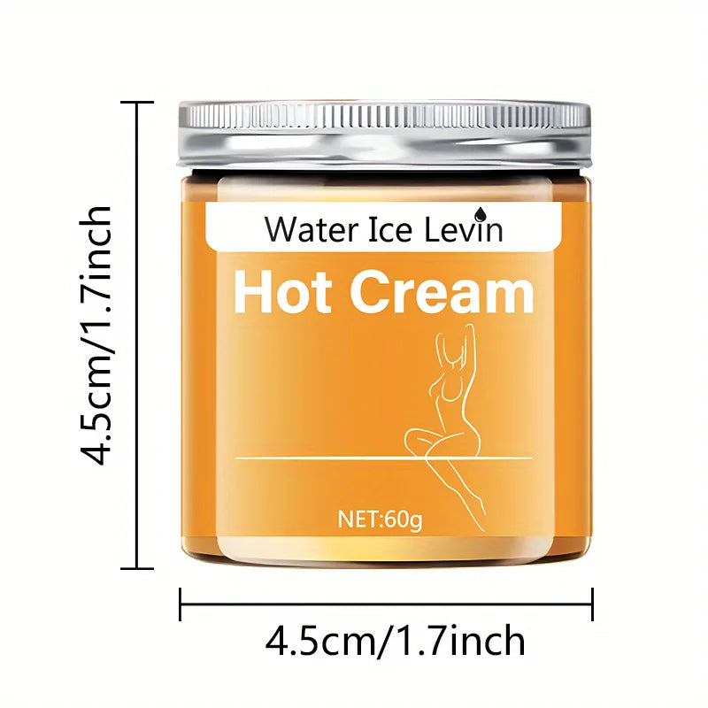 Water Ice Levin Massage Cream – Hot Compress for Tightening Abdominal Muscles