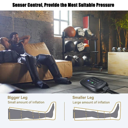 Leg Massager Machine Air Pressure Wraps – Shiatsu Kneading