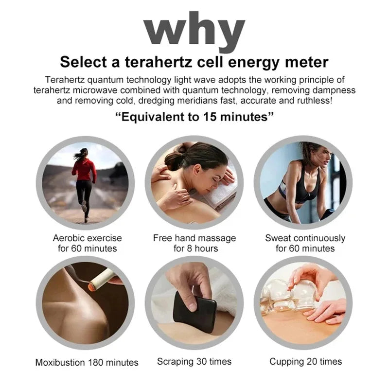 Terahertz Frequency Therapy Device Cellular Energy Massage