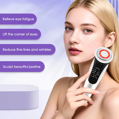7 In 1 Face Massager Red Light Therapy – Skin Rejuvenation