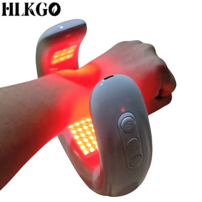 Cervical Spine Massager 3 Gears 6 Modes USB Charge Red Blue