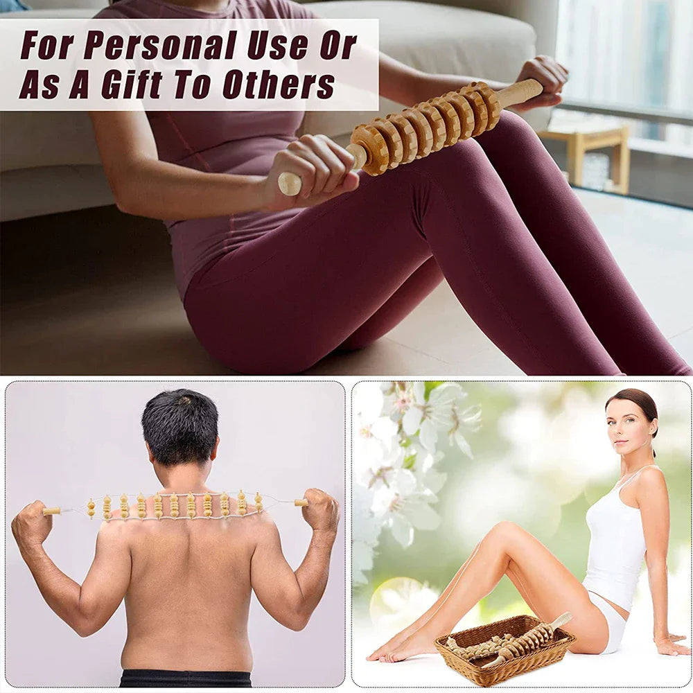 Wood Therapy Massage Kit – Effective Body Shaping Relief