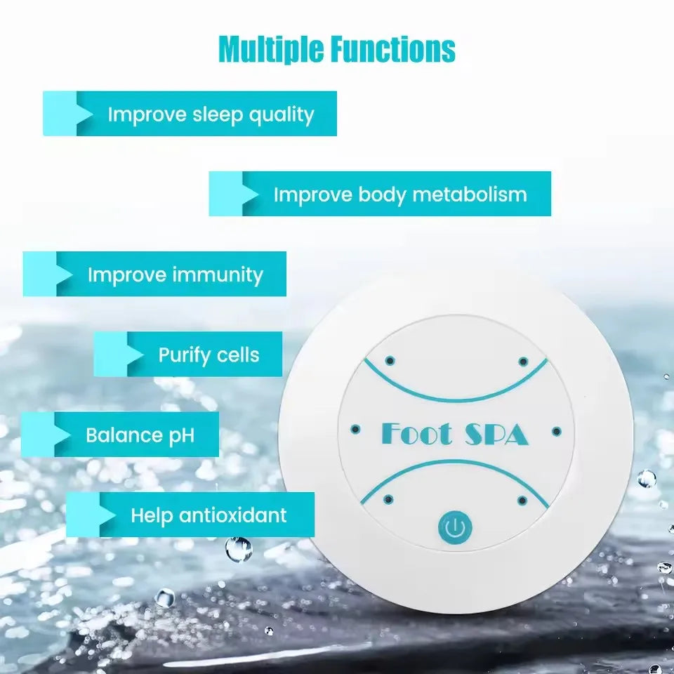 Hydrogen Enhanced Ionic Foot Detox Spa Machine With Massage