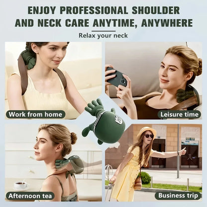 Neck Massage Shawl with Brushless Motor for Trapezius and Back