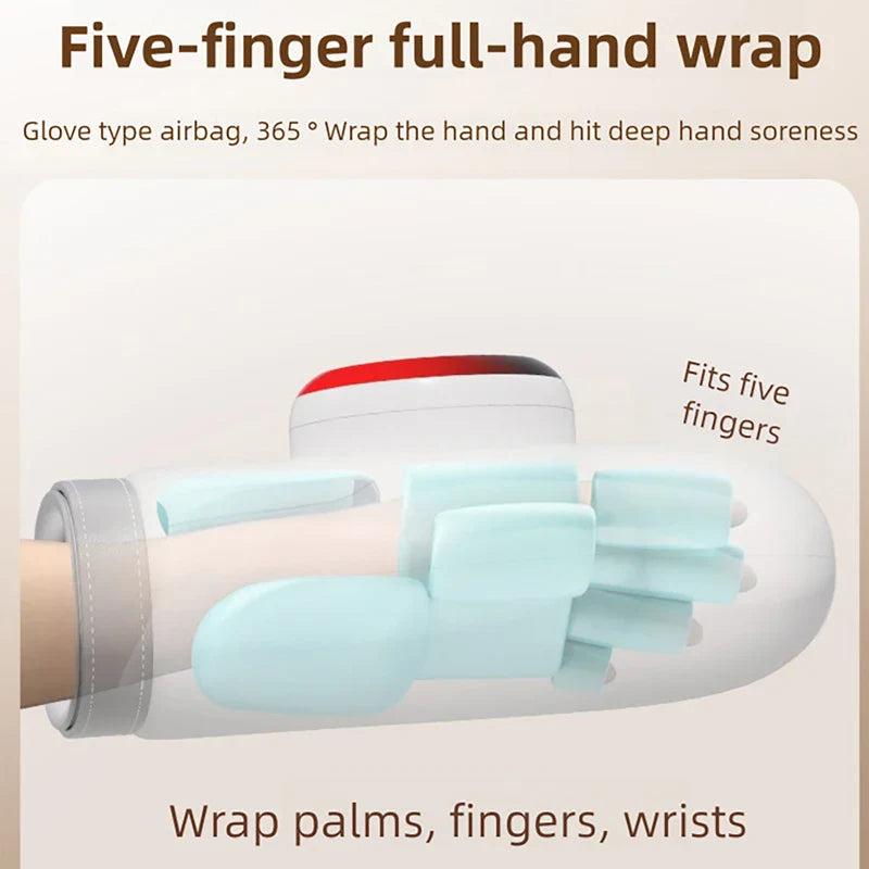 Wireless Hand Massager With Airbag Compression – Pain Relief