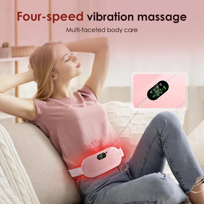 Heated Abdominal Massage Belt