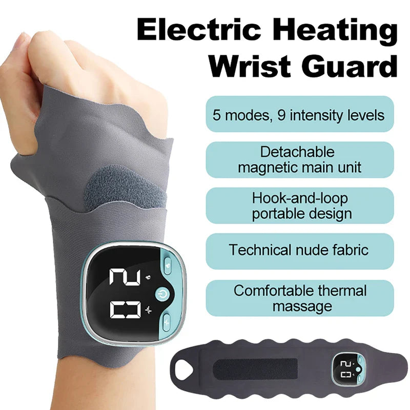 Electric Wrist Massager – Five Modes With Heat Massage