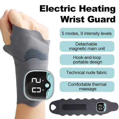 Electric Wrist Massager – Five Modes With Heat Massage