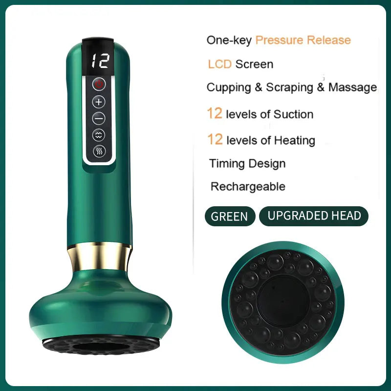 Electric Heated Cupping Therapy Massager