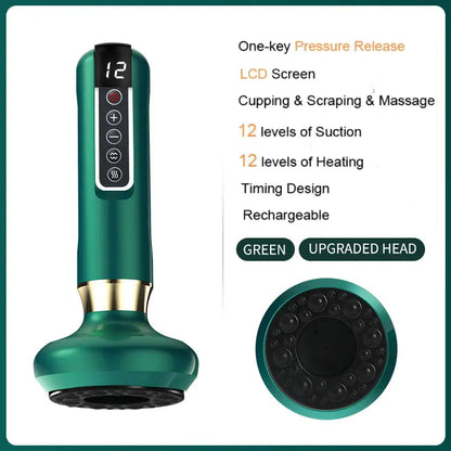Electric Heated Cupping Therapy Massager