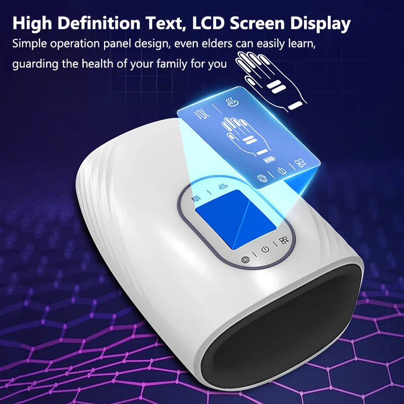 Electric Wireless Hand Massager – 6D Air Compression Massage