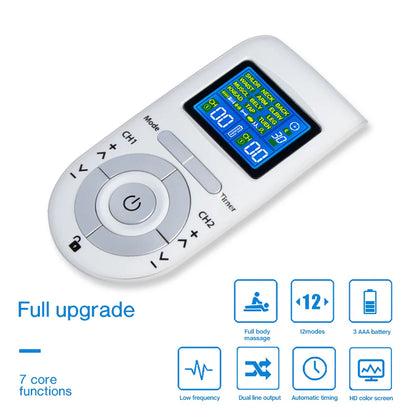 Tens Muscle Stimulator 12 Mode EMS – Body Massage Therapy