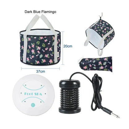 Hydrogen Enhanced Ionic Foot Detox Spa Machine With Massage