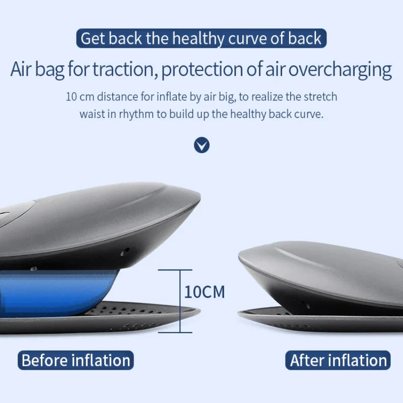 Multi-Level Back Vibration Electric Waist Massager with Heat Therapy