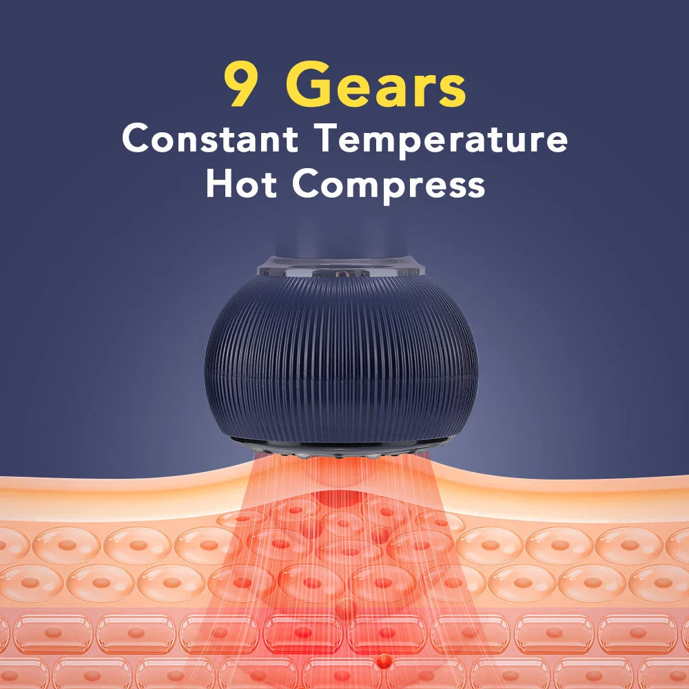 Electric Cupping Device Vacuum Massager – Red Light Therapy