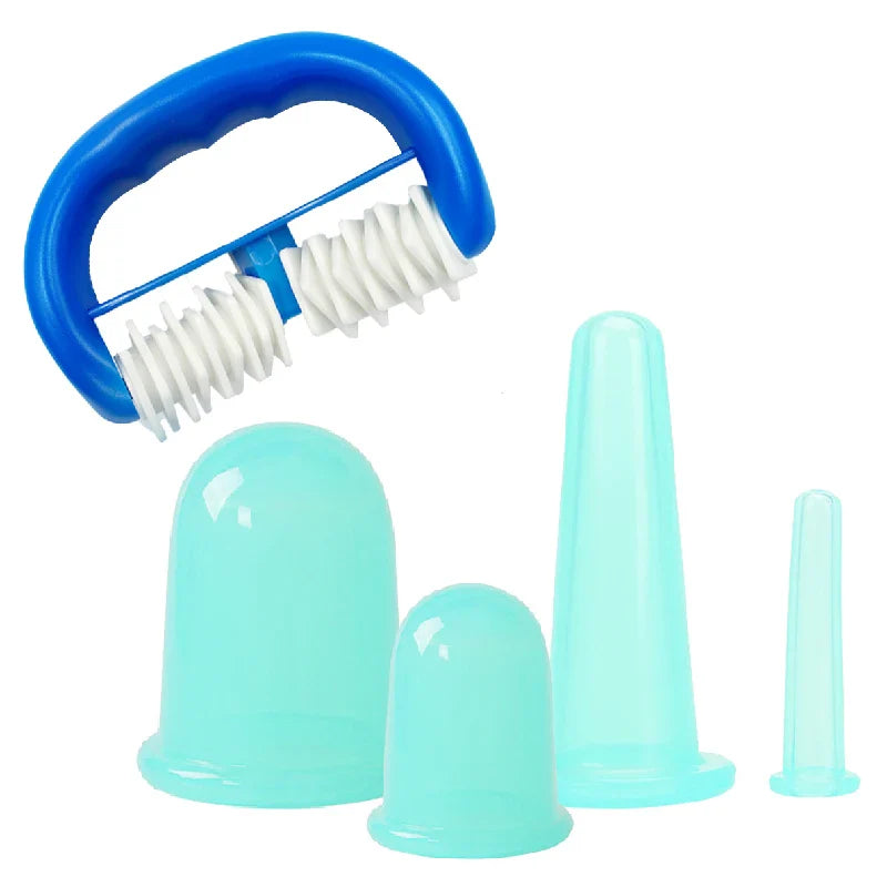 Silicone Facial Massage Cupping Set – Vacuum Massage Therapy