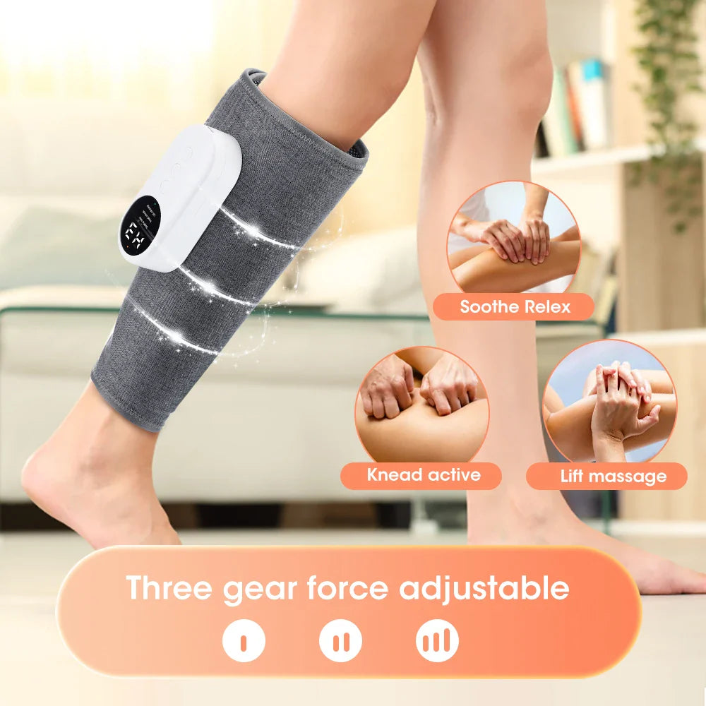 360° Airbag Leg Calf Massager with 3 Modes, Wireless, Foot and Calf Relaxation