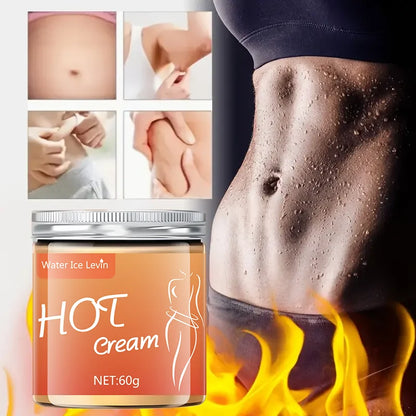 Water Ice Levin Massage Cream – Hot Compress for Tightening Abdominal Muscles