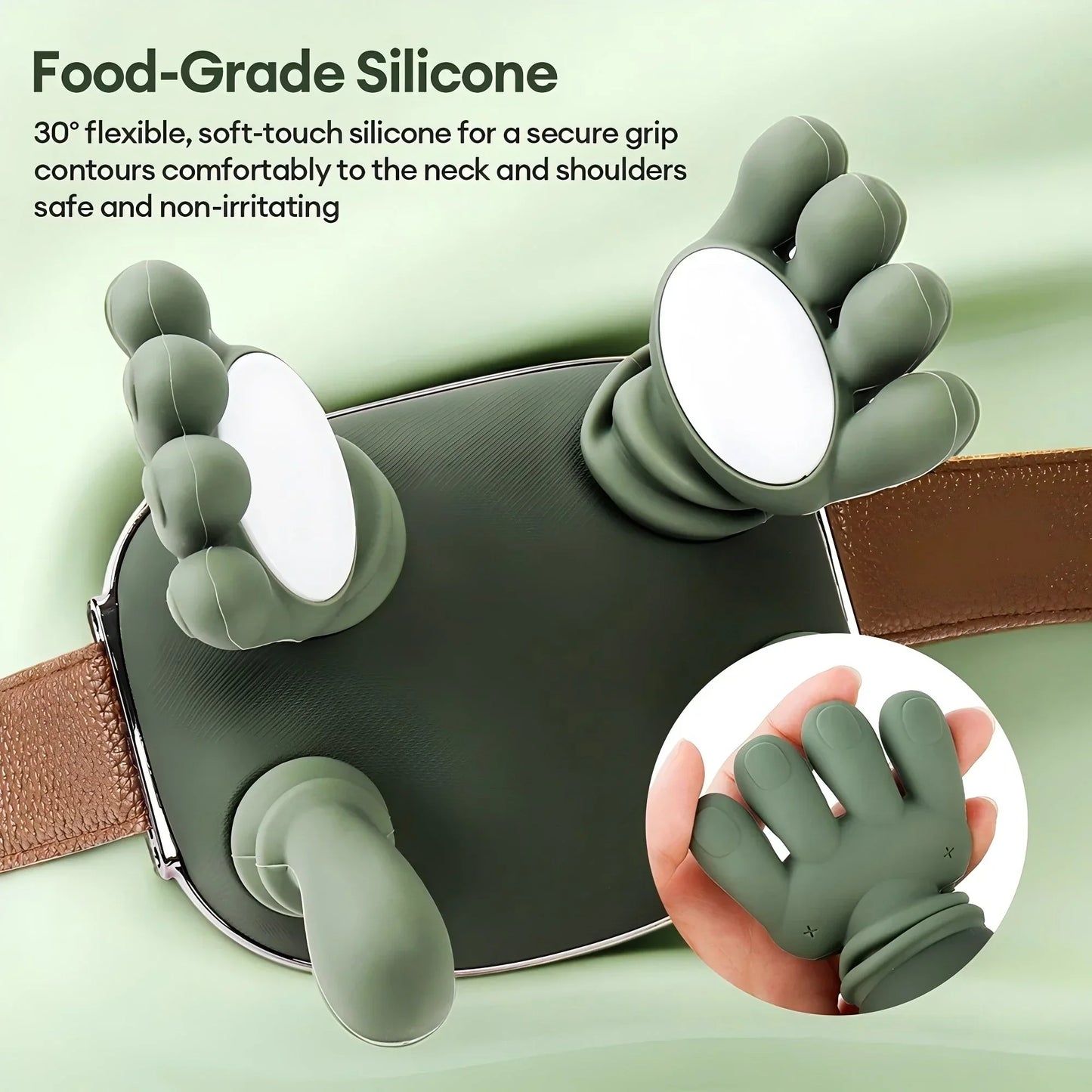 Brushless Quiet Massager for Neck, Shoulders, Hands and Legs