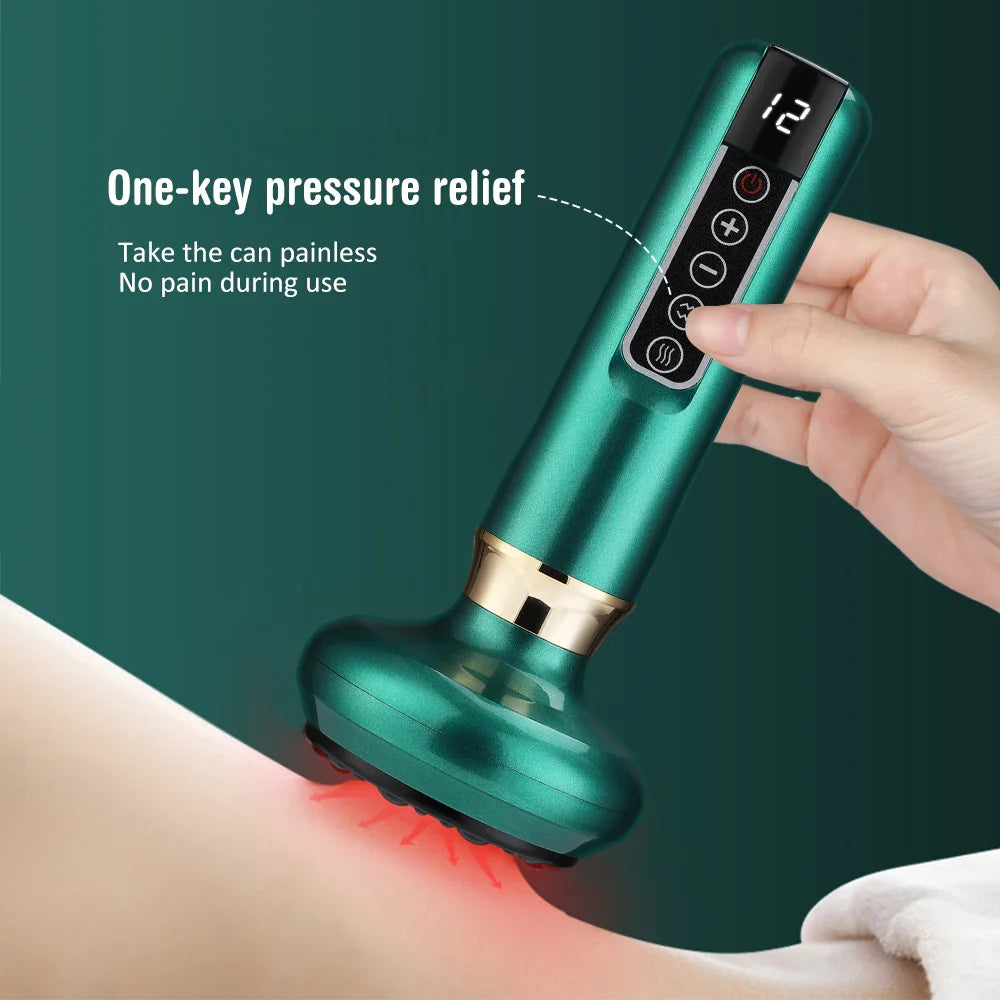 Hailicare Electric Cupping Massage Device – Infrared Heat