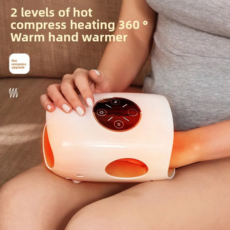 Cordless Electric Hand Massager for Arthritis with Air Compression and Heat