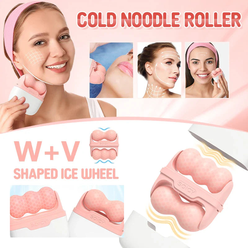 Ice Cold Facial Massager Roller Anti Wrinkle Lifting
