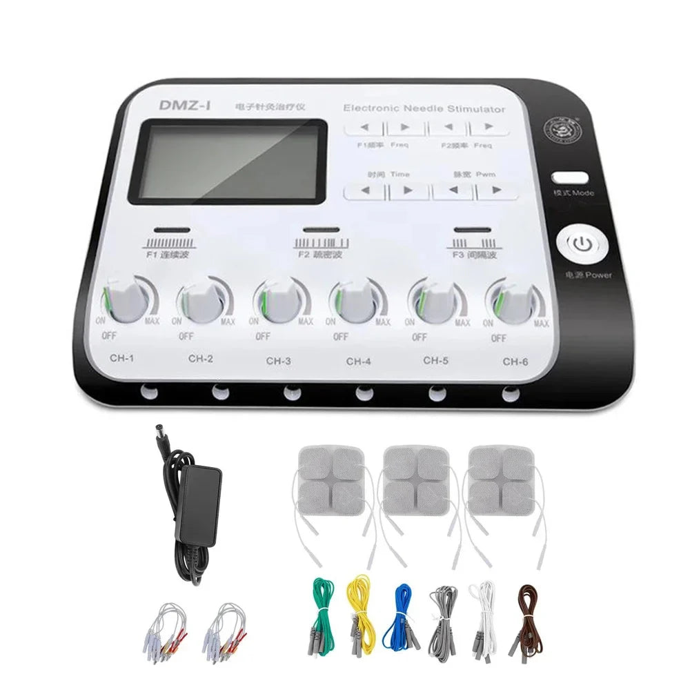 TENS Acupuncture And Moxibustion Massager – Six Way Output