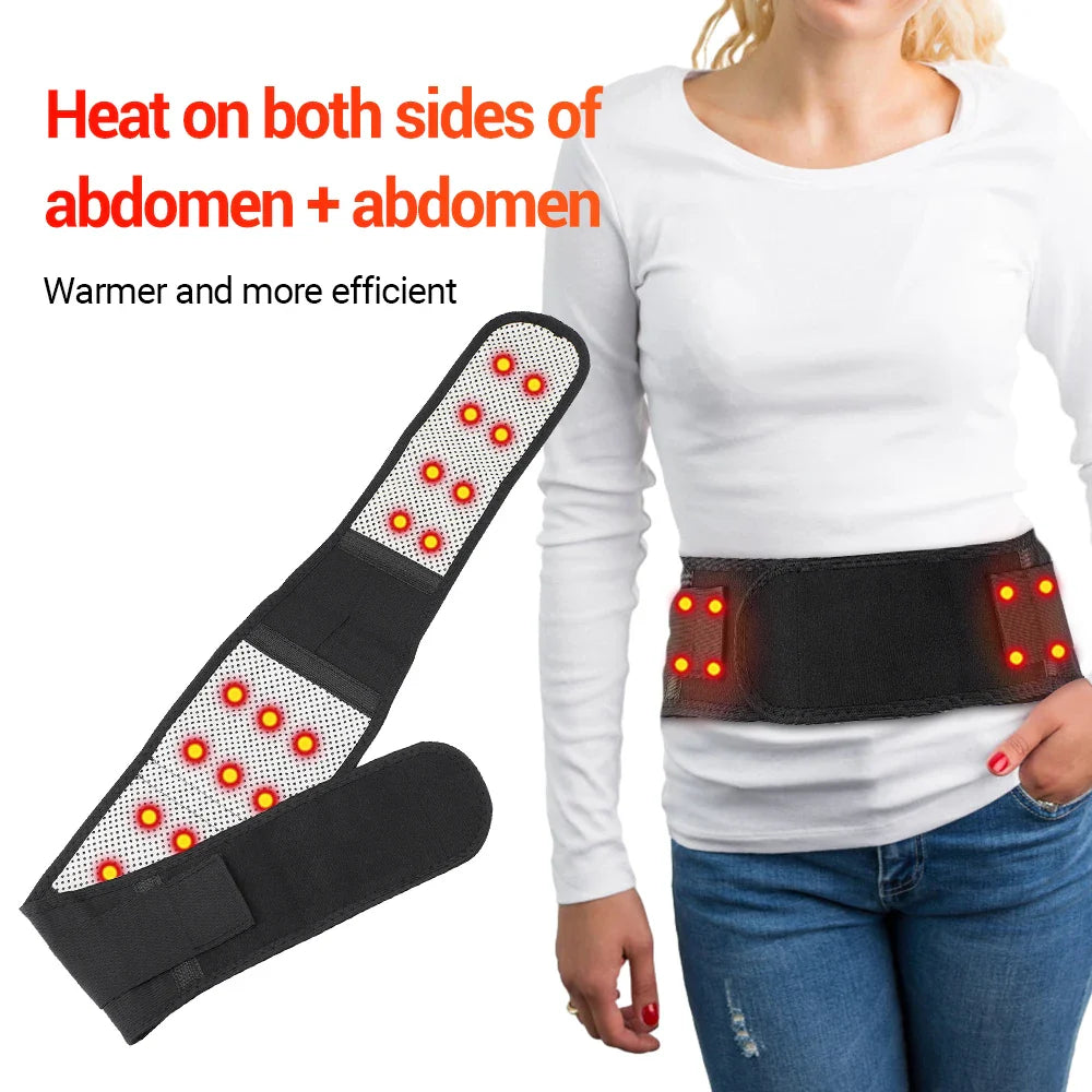 Tourmaline Self-Heating Magnetic Waist Belt