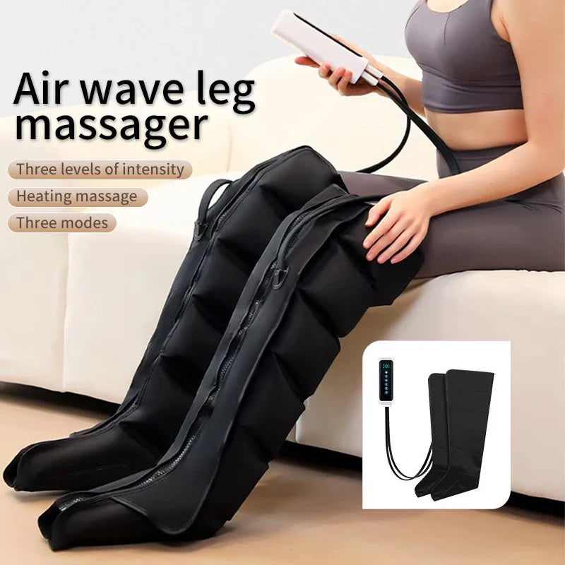 Electric Foot Massager With Air Compression, Calf Kneading Massage, Remote