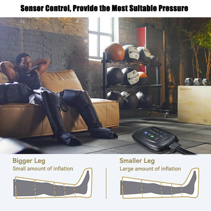 Air Compression Leg Massager Boots - Cycling Compression