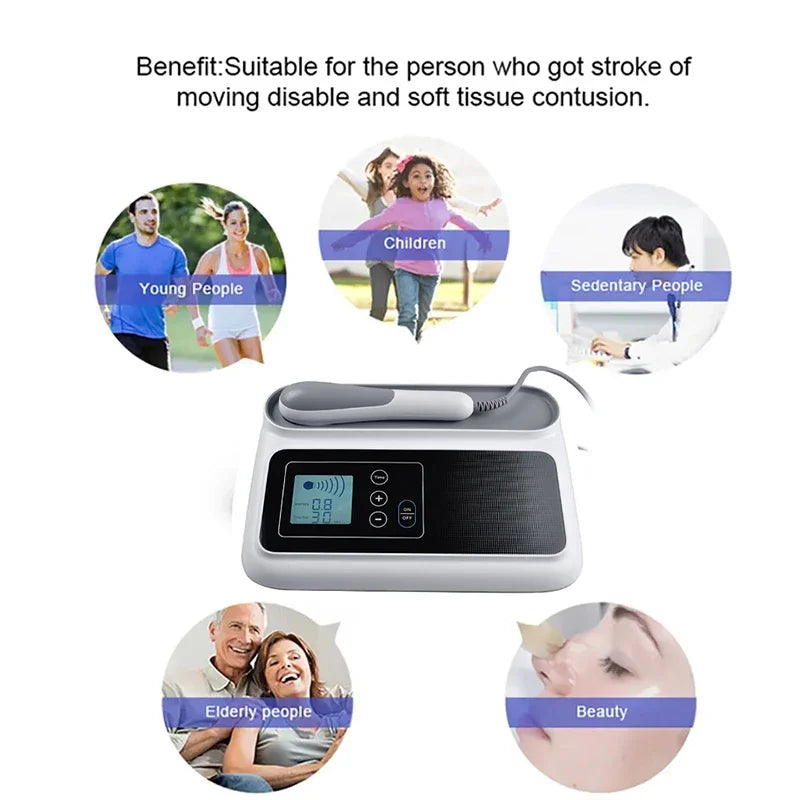 Ultrasonic Therapy Machine 1.05MHz Pain Relief Massage Device