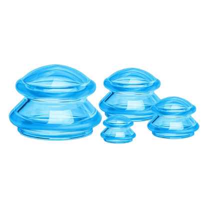 Silicone Massage Cups – Vacuum Cupping Therapy Deep Tissue