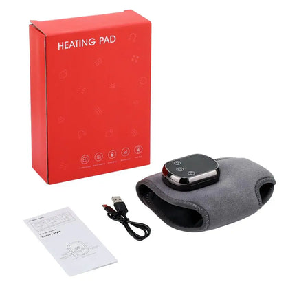 Electric Foot Massager with Heat and Ankle Wrap for Plantar Fasciitis