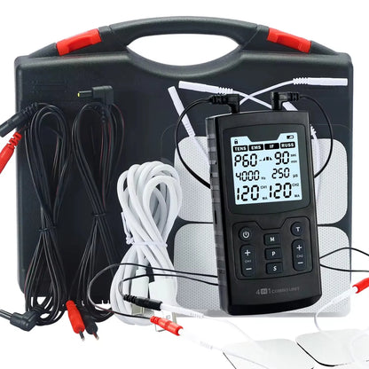 MARFLY 4-in-1 Electric Muscle Stimulator with 60 Massage Modes