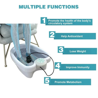 Foot Detox Ionic Spa Machine Foot Bath Massager With Arrays