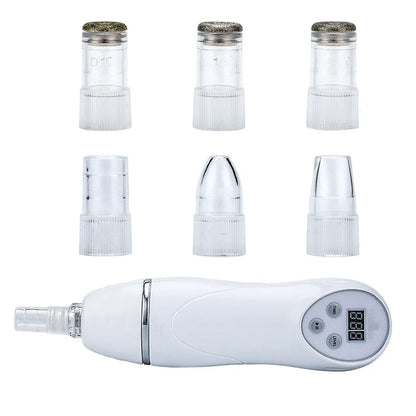 Digital Microdermabrasion Diamond Dermabrasion Pen Vacuum Massage Skin Peeling Acne Treatment Blackhead Cleanse Beauty Equipment – Deep Cleansing Pro