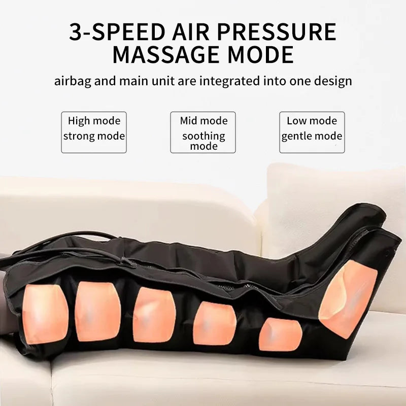 Jinkairui Electric Air Pressure Leg Massager Kneading Remote