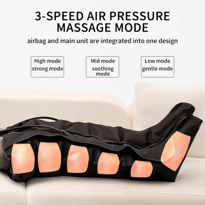 Jinkairui Electric Air Pressure Leg Massager Kneading Remote