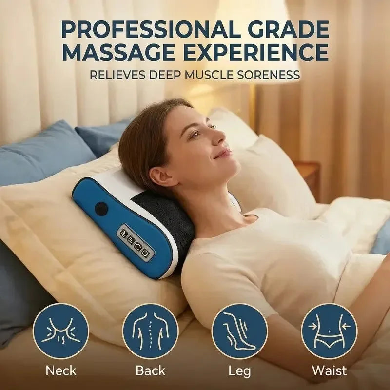 Multifunctional Neck and Shoulder Massager with Adjustable Heat