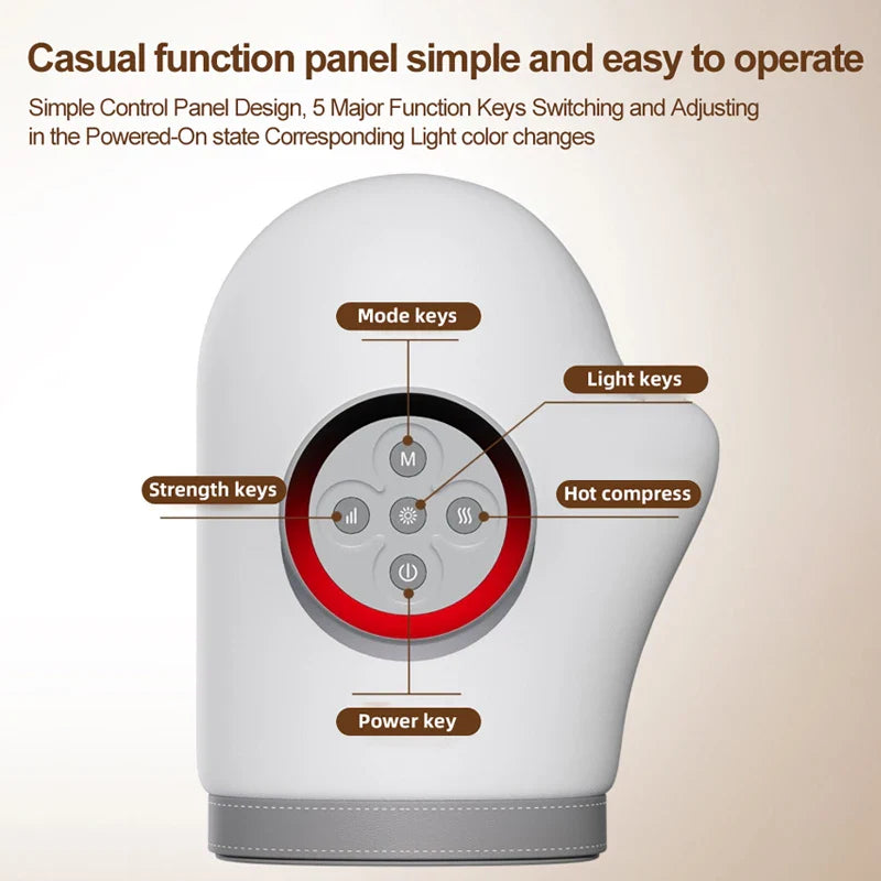 Wireless Hand Massager With Airbag Compression – Pain Relief