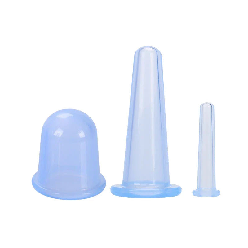Silicone Facial Massage Cupping Set – Anti Cellulite