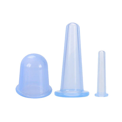 Silicone Facial Massage Cupping Set – Anti Cellulite