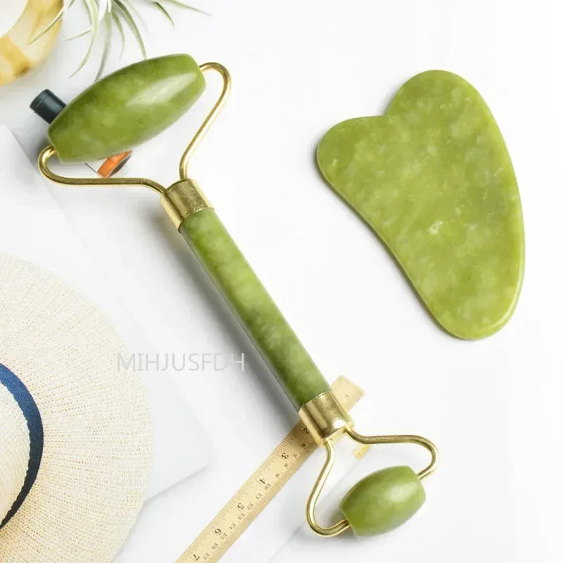 Jade Roller & Gua Sha Set