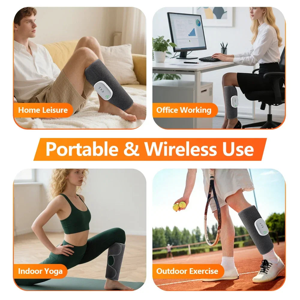 Hailicare Electric Wireless Leg Massager – Air Compression