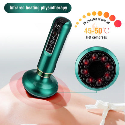 Hailicare Electric Cupping Massage Device – Infrared Heat