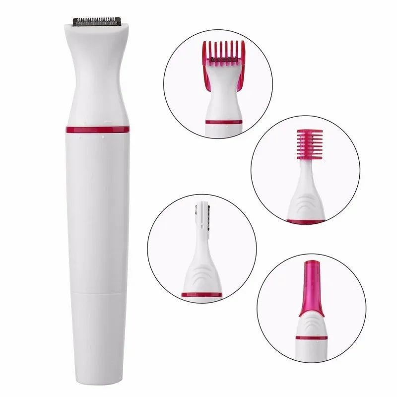 5-in-1 Women's Epilator & Hair Removal Set