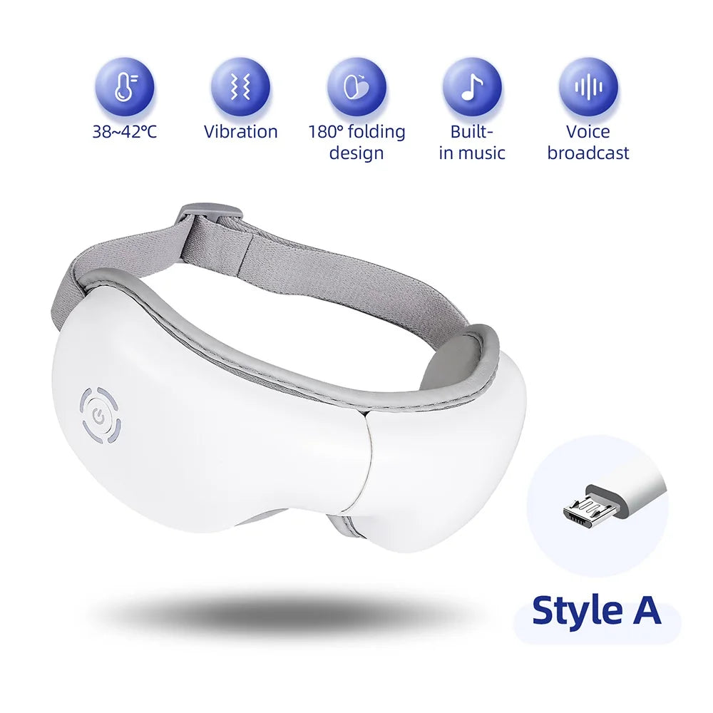 Air Pressure Vibration Eye Massager – Effective Eye Fatigue Relief
