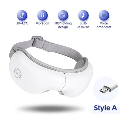 Air Pressure Vibration Eye Massager – Effective Eye Fatigue Relief