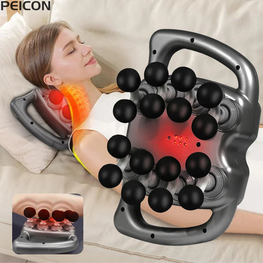 Fascia Massage Gun High Frequency Body Massager With 16